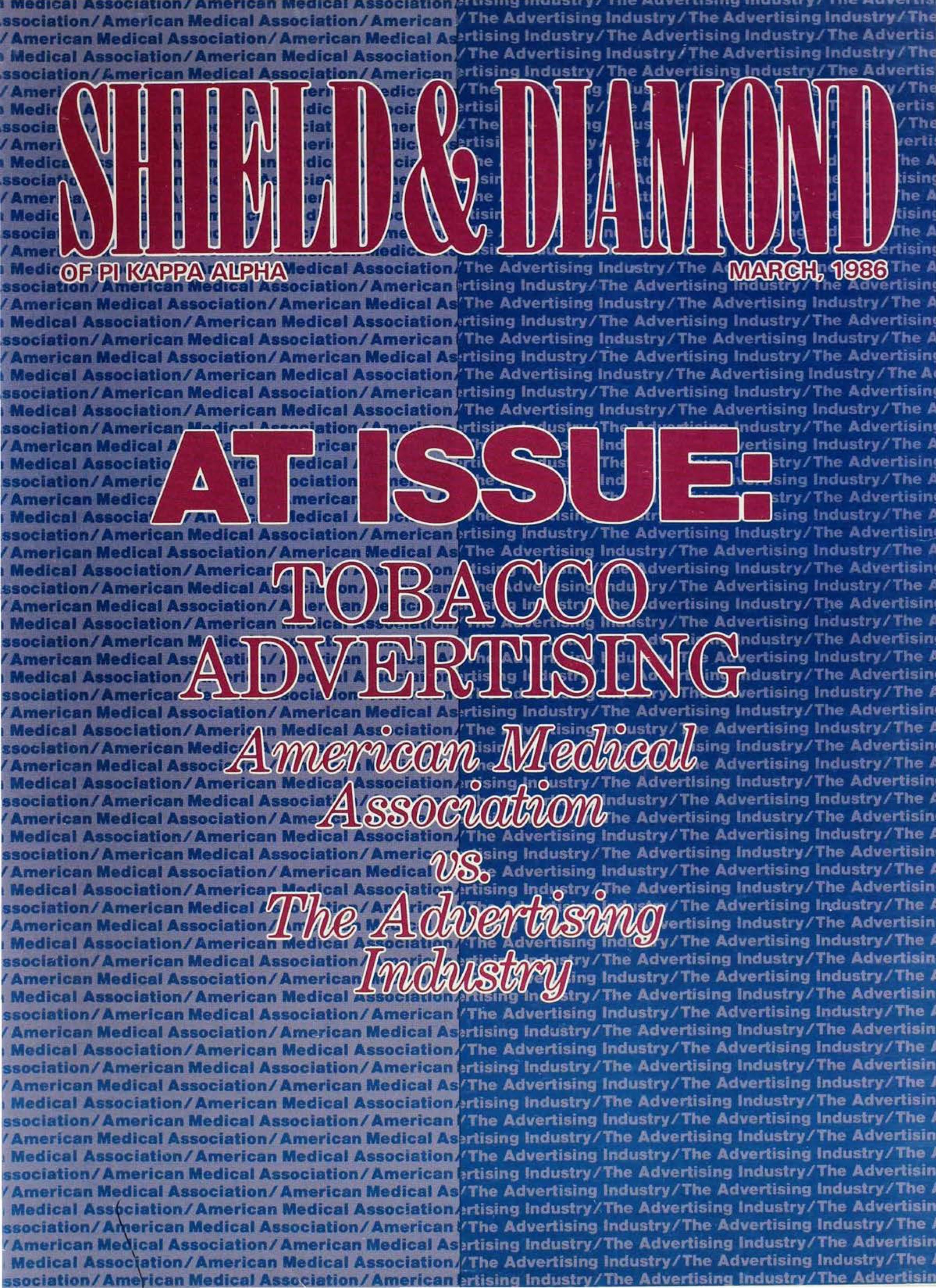 Shield and Diamond, Vol. 97, No. 1, March 1986